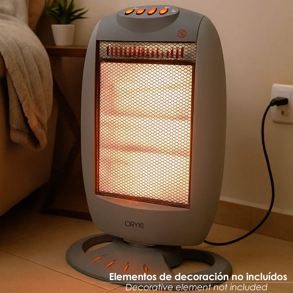Estufa Halógena Oscilante 400 - 800 - 1200 W