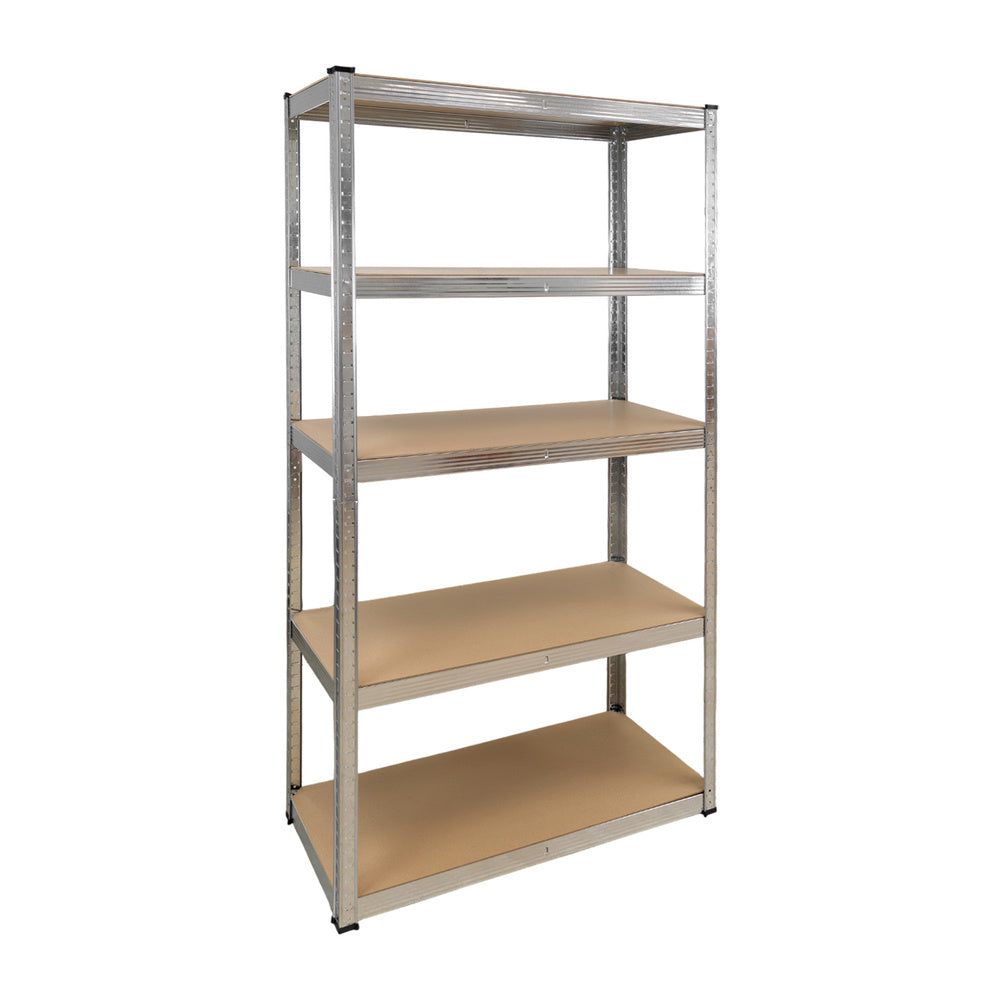 Estantería Sin Tornillos 90x40x180 cm | 5 Baldas 100 kg por nivel