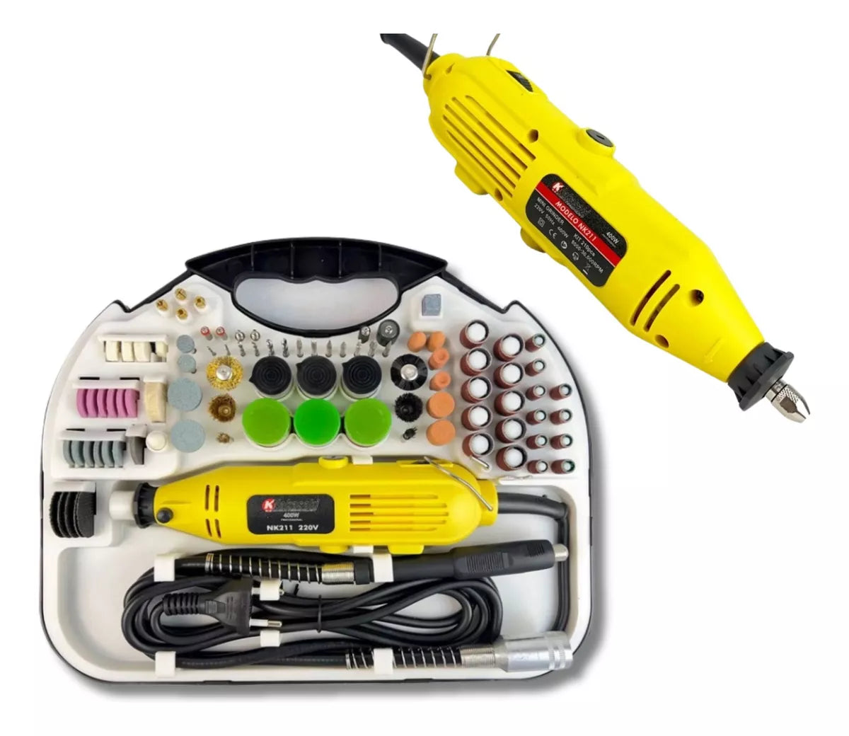 Mini Amoladora Eléctrica 212PCS