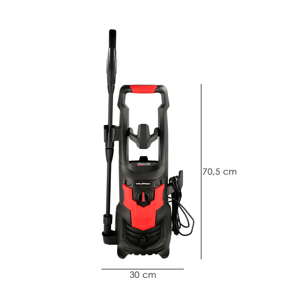 Hidrolimpiadora Alta Presión 135 bar | 1.800 W, 330 l/h, con Accesorios