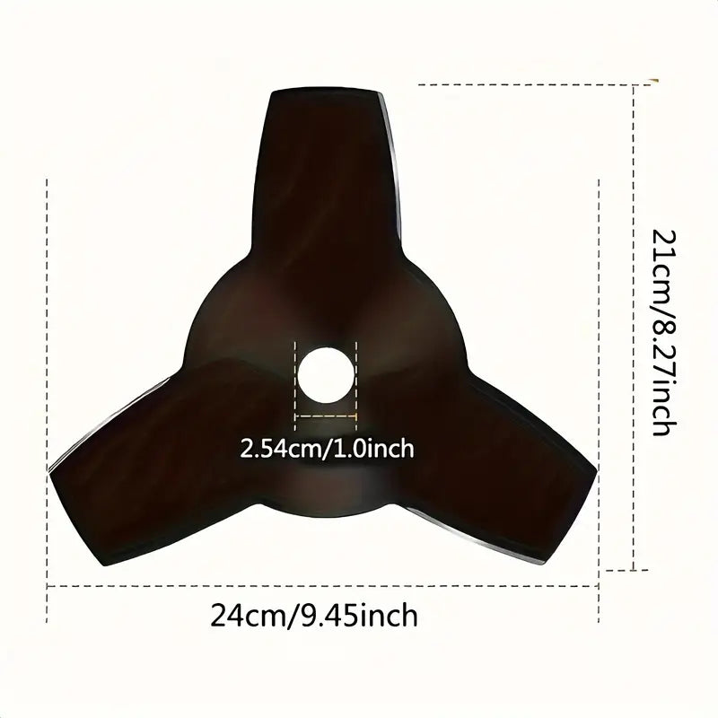 Disco 3 Puntas Desbrozadora Gasolina