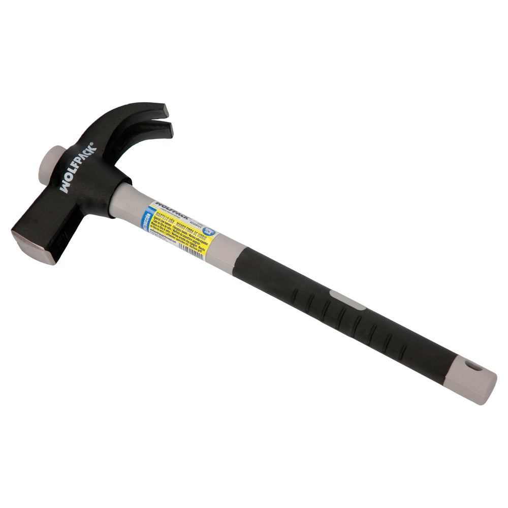 Martillo Uña Español 600 g con Mango Fibra de Vidrio