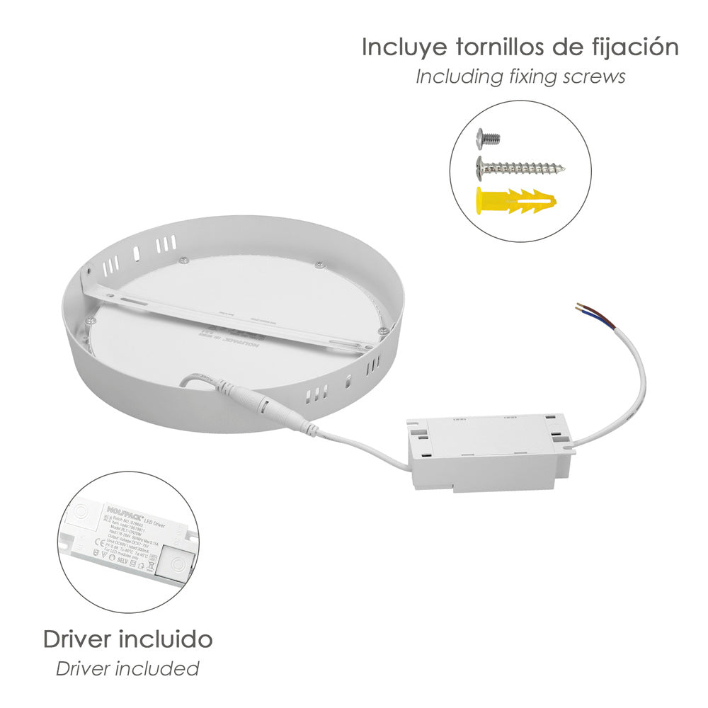 Lámpara de Superficie LED 20 W – 1800 lm – 3000K