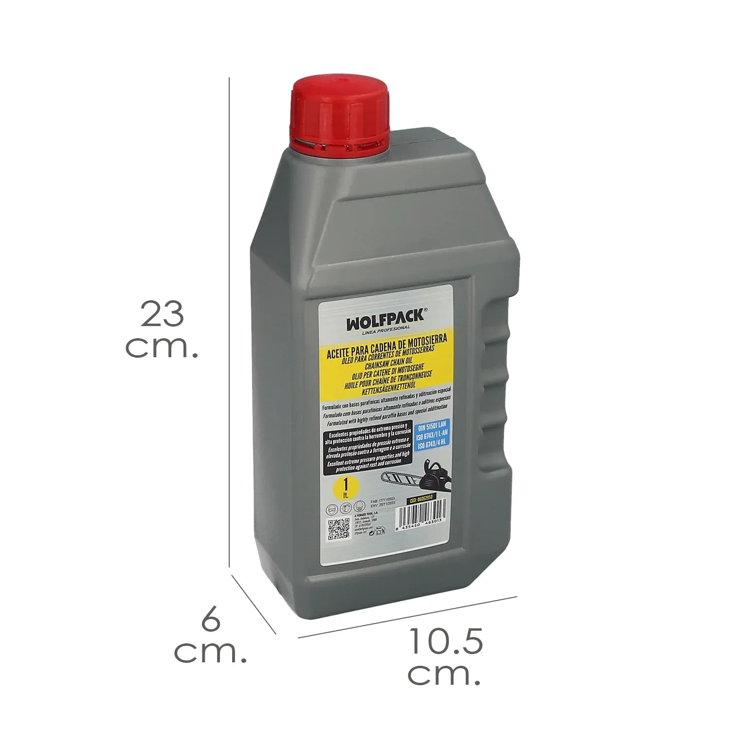 Aceite Para Cadenas y Barras Motosierra 1L