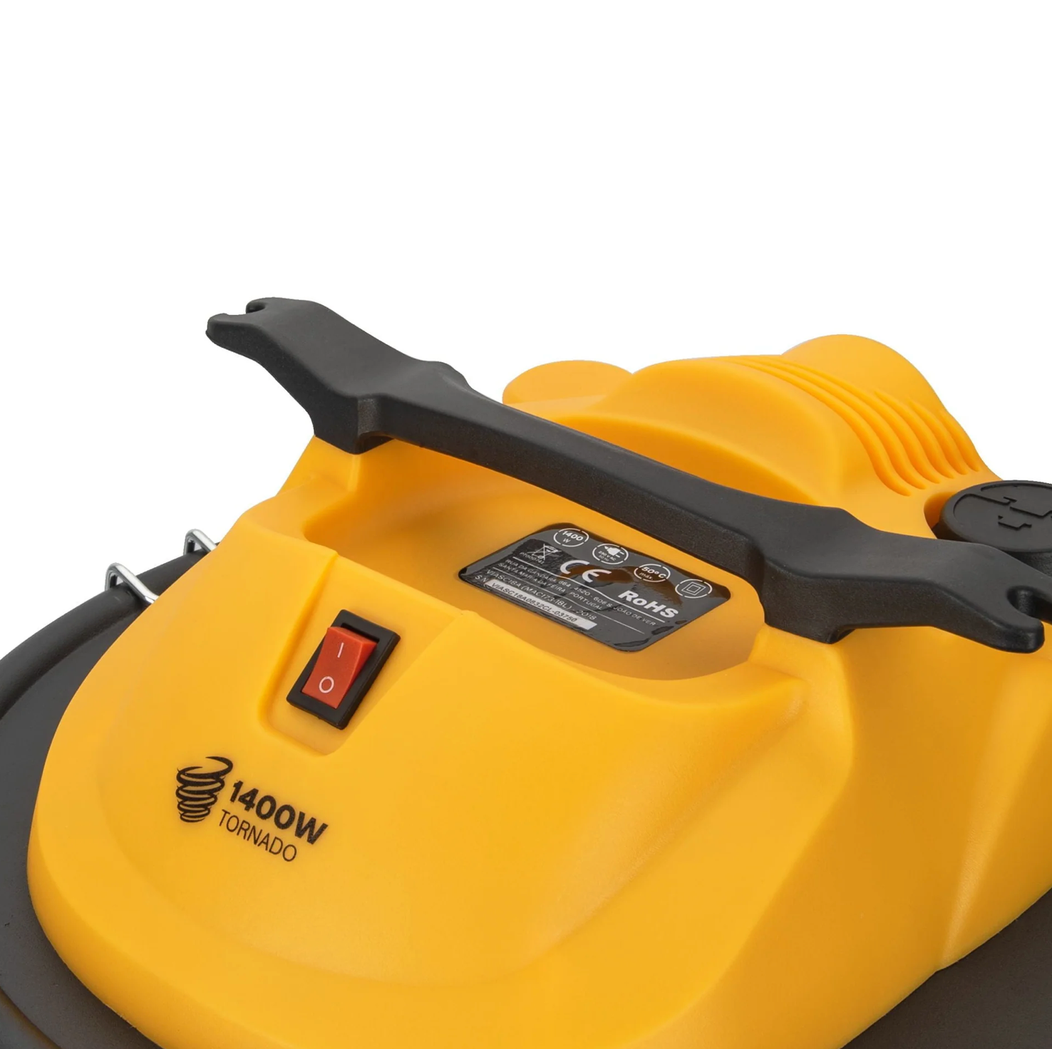 Aspirador/Soplador de Cenizas 1400W con Depósito Metálico 18L | Con Filtro HEPA y Función de Soplado