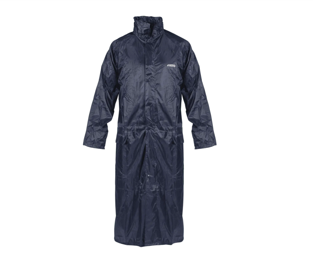 Chubasquero Impermeable de Nylon – CAT I, Ligero, Resistente y con Capucha Oculta