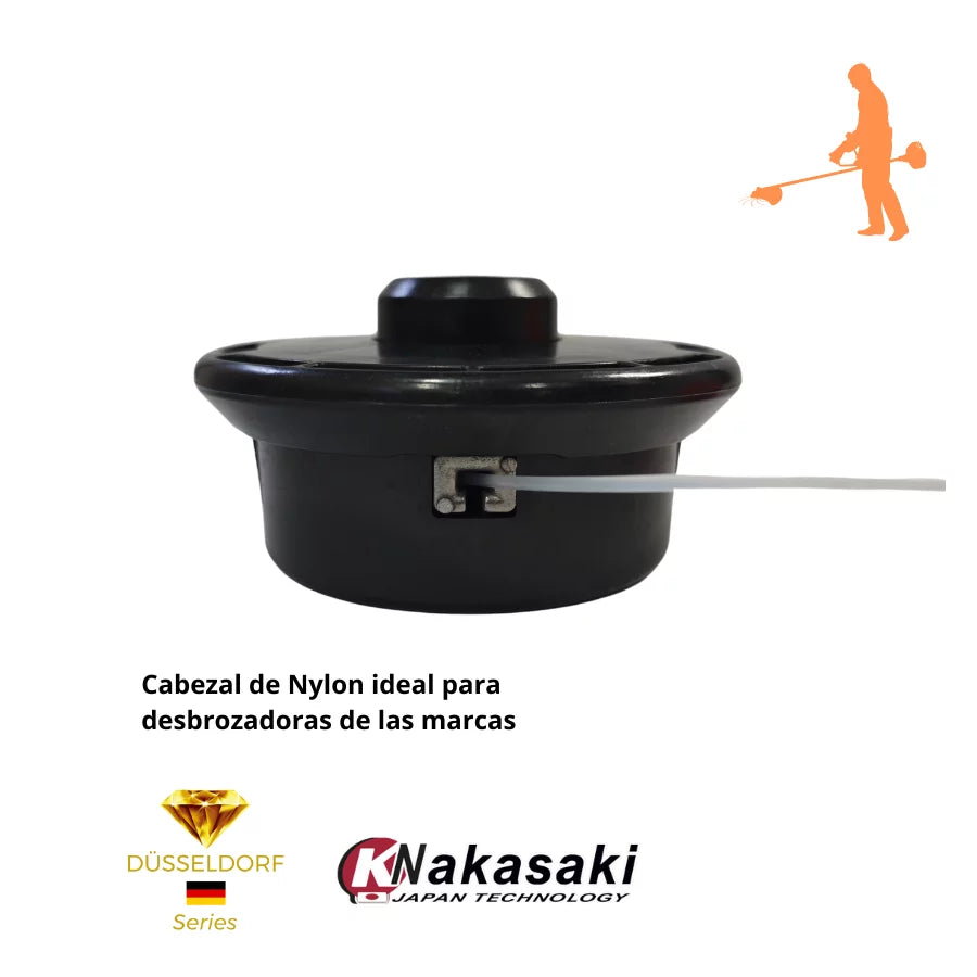 Cabezal de Nylon para Desbrozadoras a Gasolina