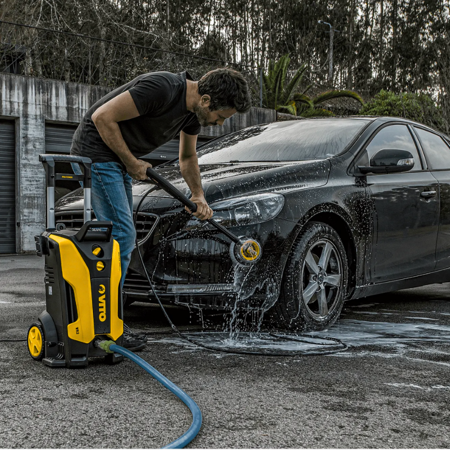 Hidrolimpiadora de Alta Presión 130 Bar , Motor de Inducción 1800W