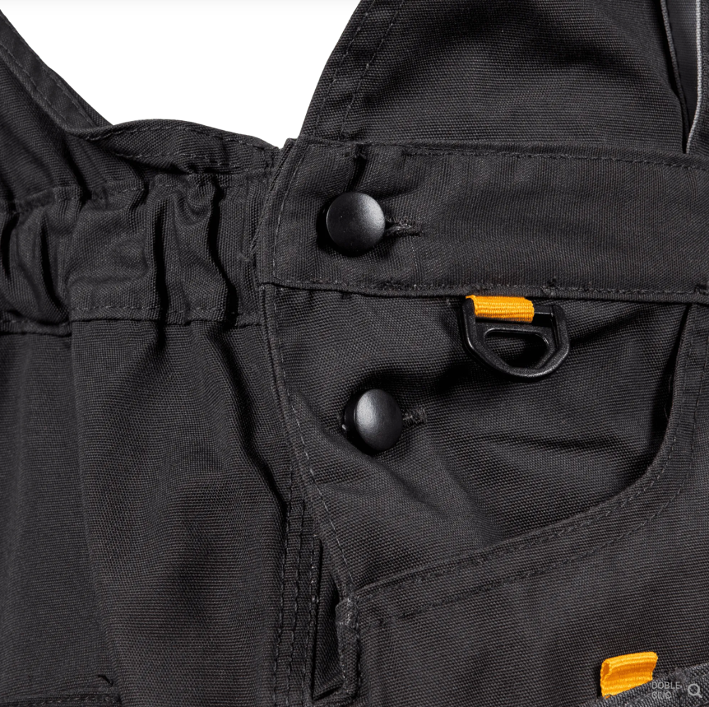 Jardinera de Trabajo Comfort Plus Gris – 10 Bolsillos, Triple Costura y Rodillas Reforzadas