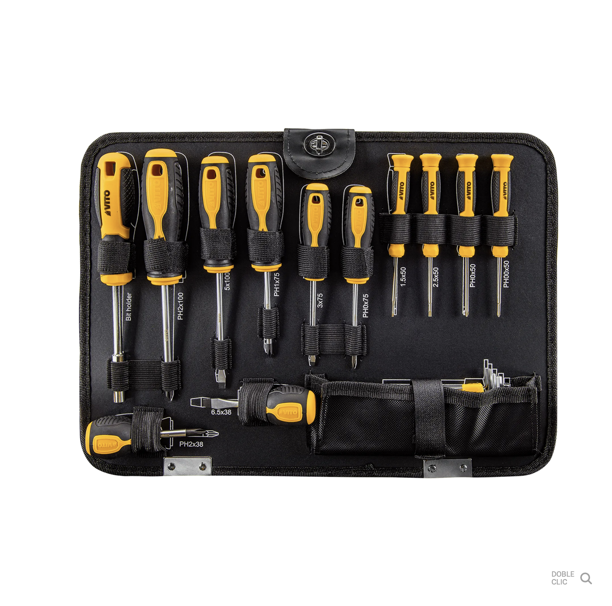 Maleta Trolley con Herramientas VITO 137 Piezas | Kit Completo Portátil y Profesional