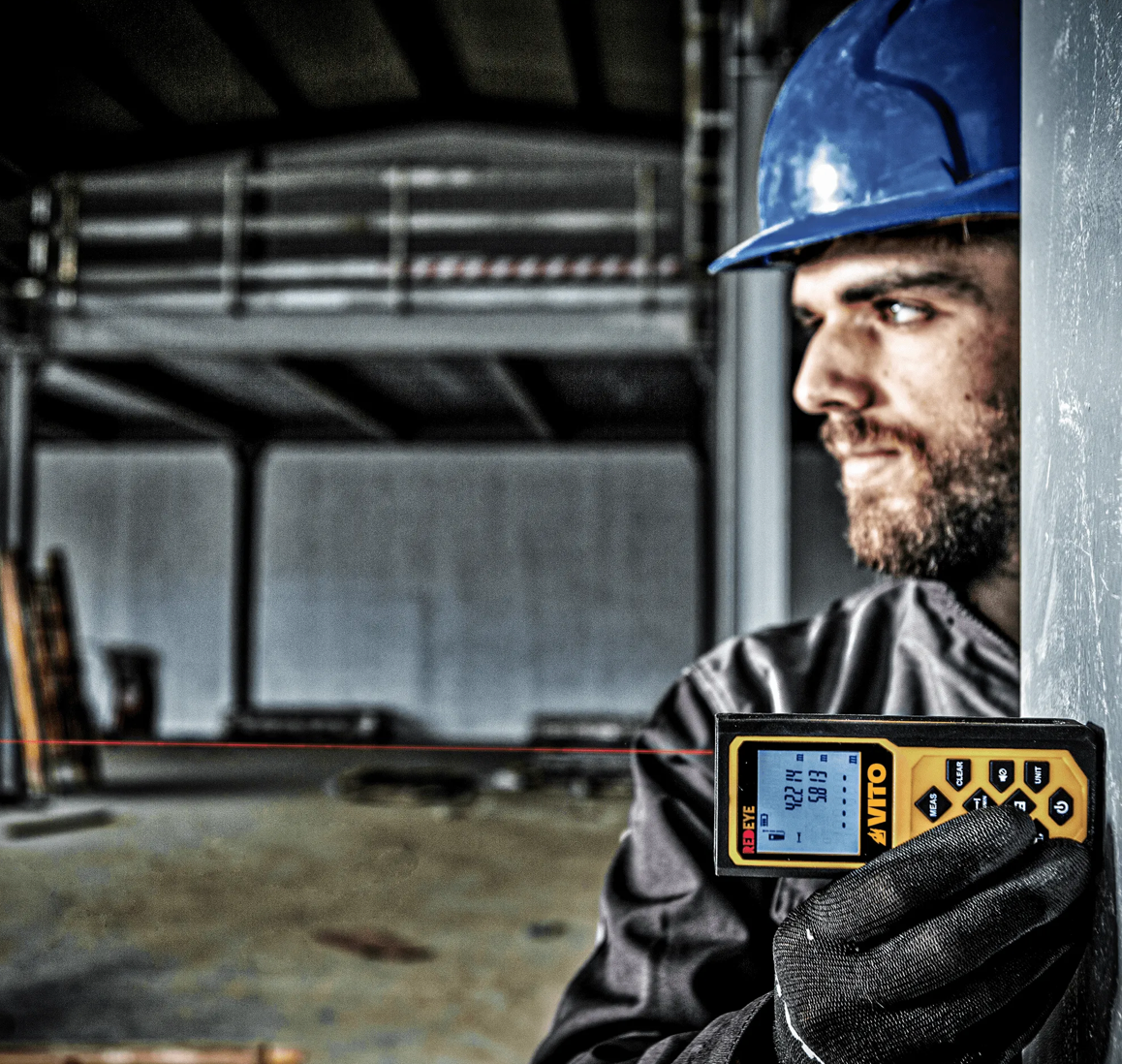 Medidor Láser 60 m para Distancias, Áreas y Volúmenes