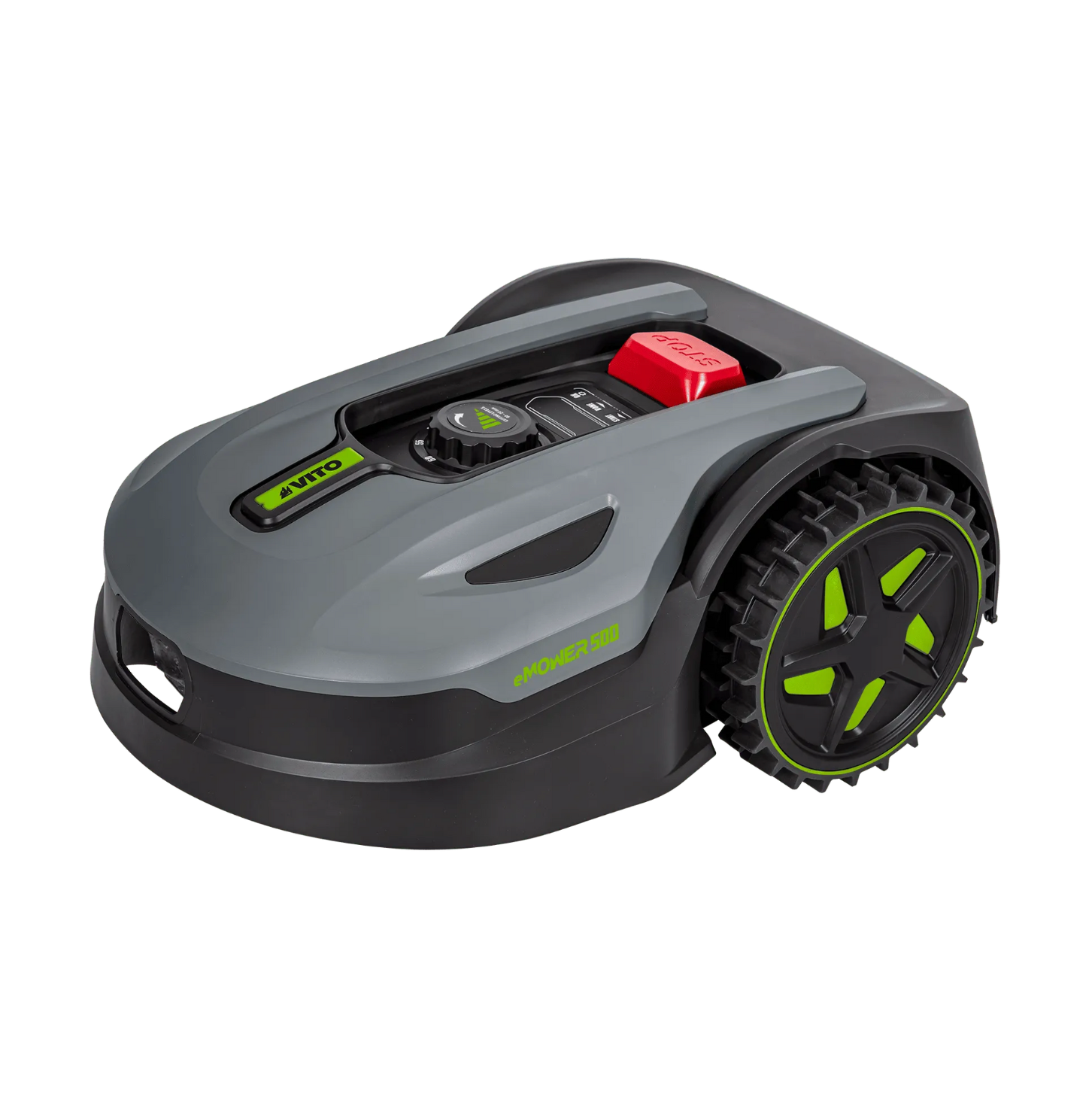 Robot Cortacésped Autónomo 500 m² – Motor Brushless, 3 Cuchillas, Control por App