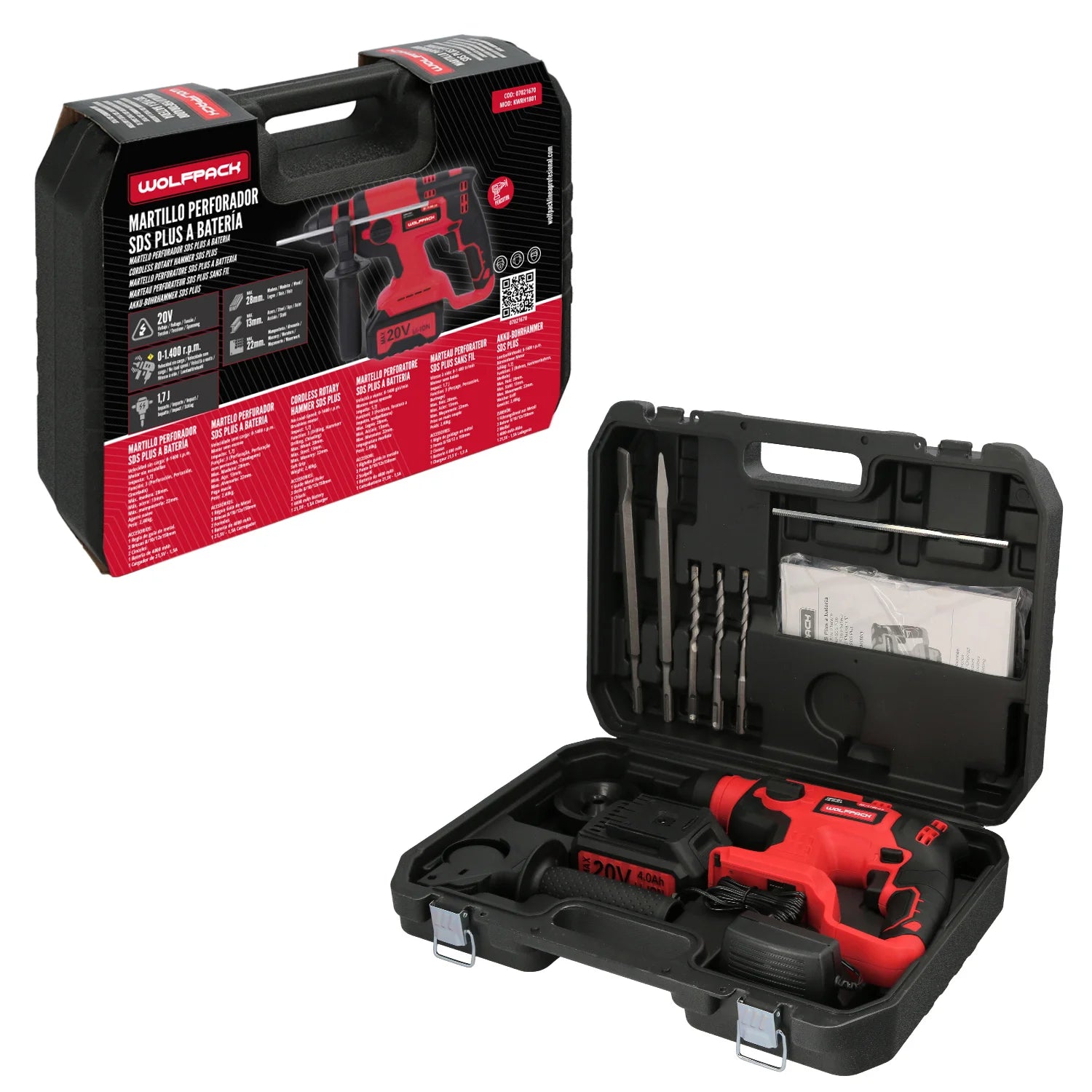 Martillo SDS | Wolfpack