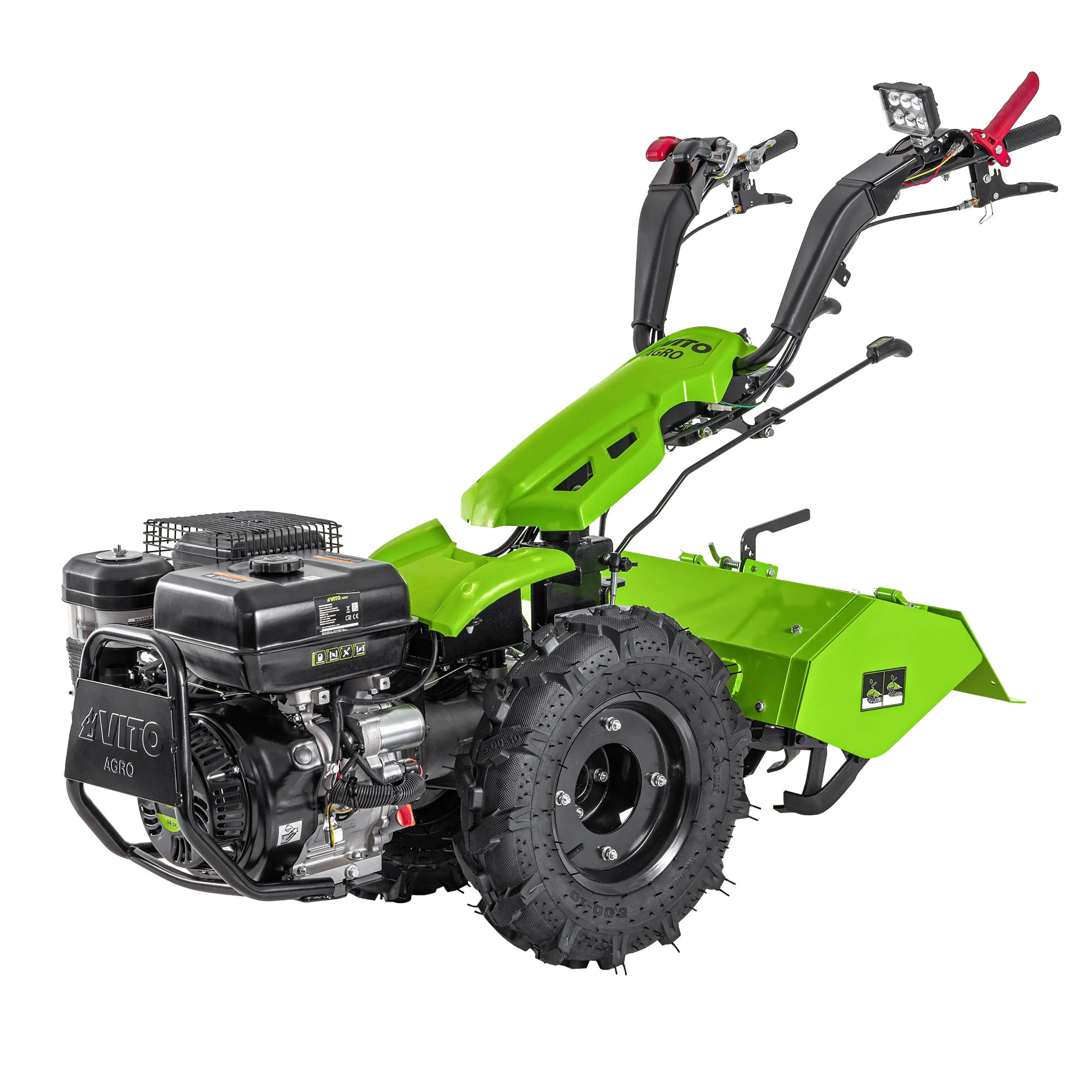 Motocultor de Gasolina 4T 420 cc - 14 CV y 650 mm de Trabajo