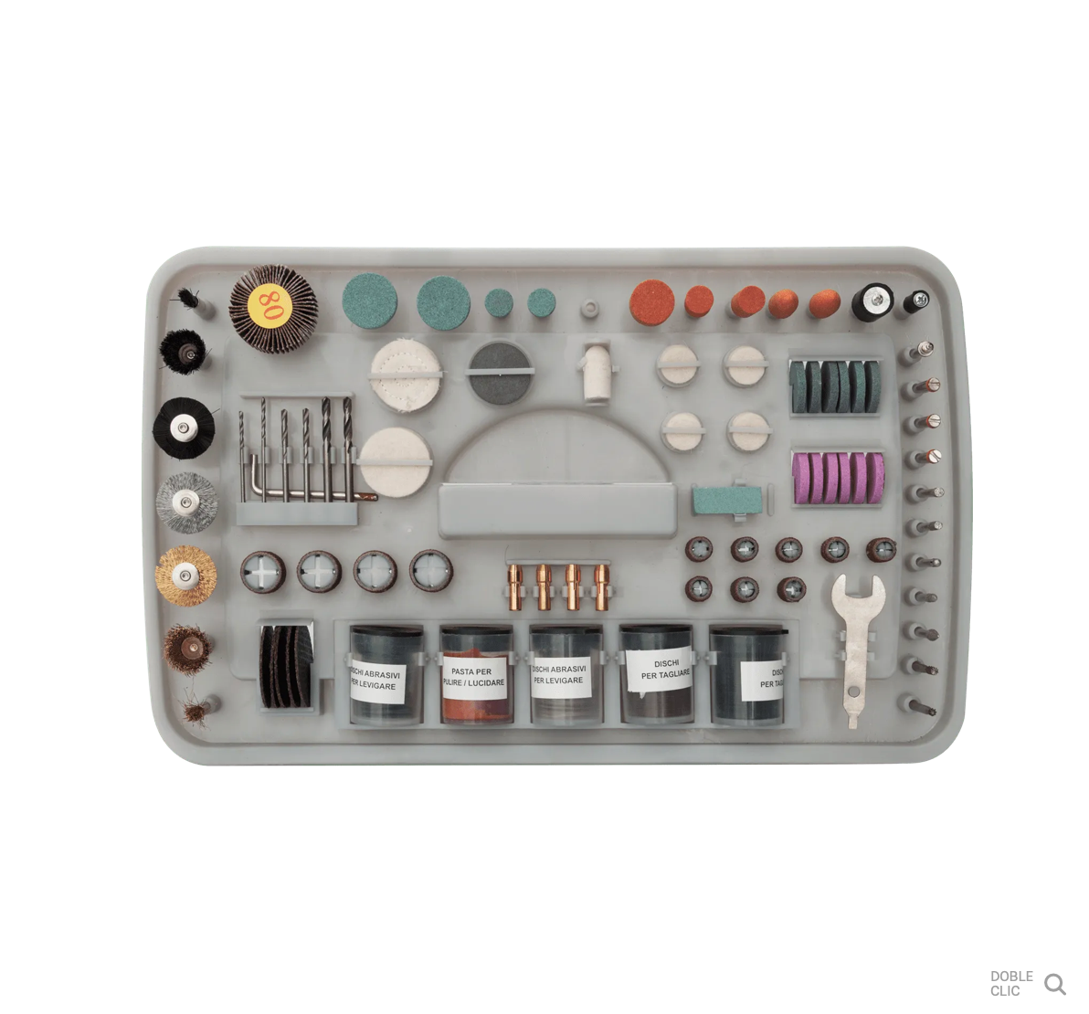 Multiherramienta Rotativa 135W con 218 Accesorios