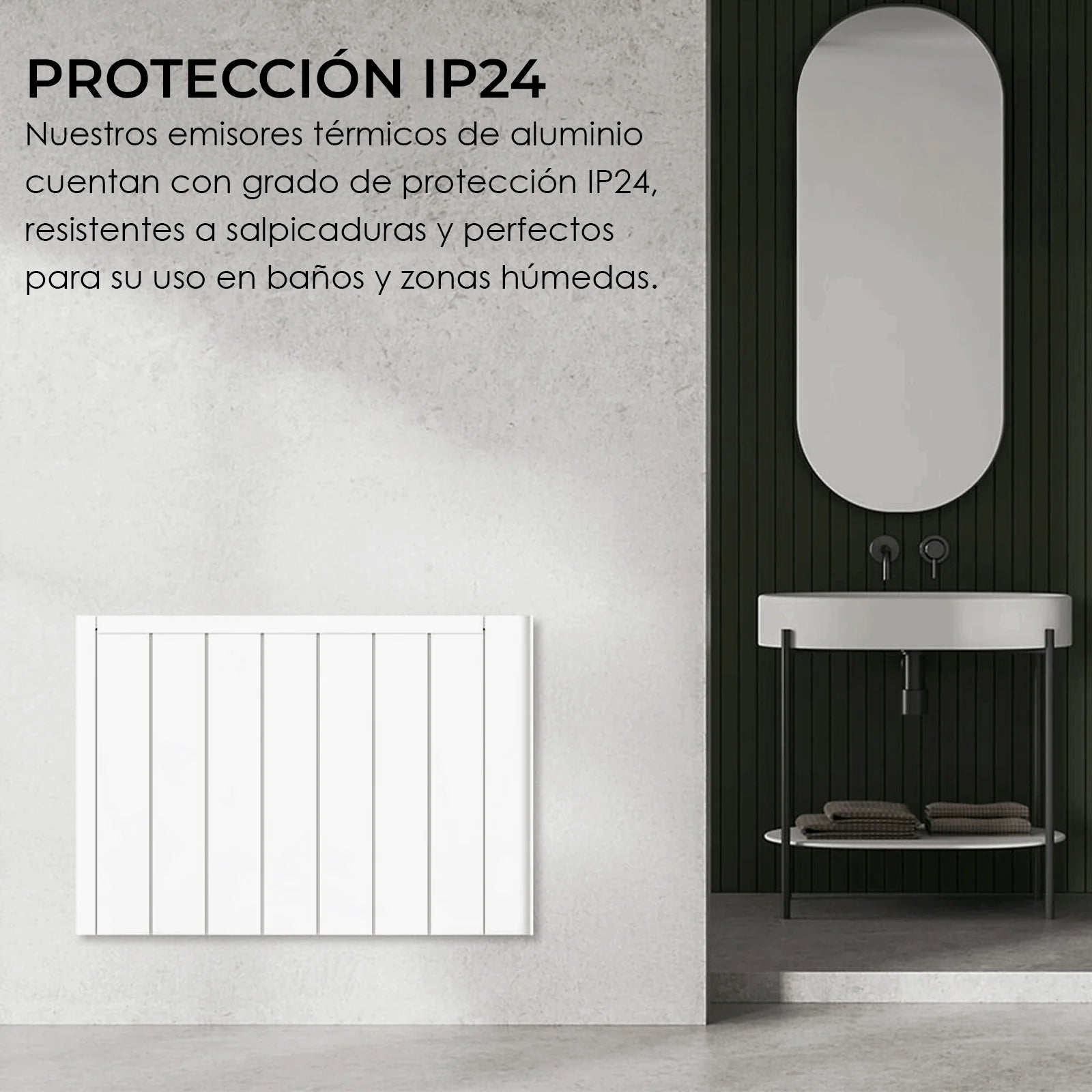 Emisor Térmico WiFi TRIAC 1500W – Compatible con Alexa & Google Home