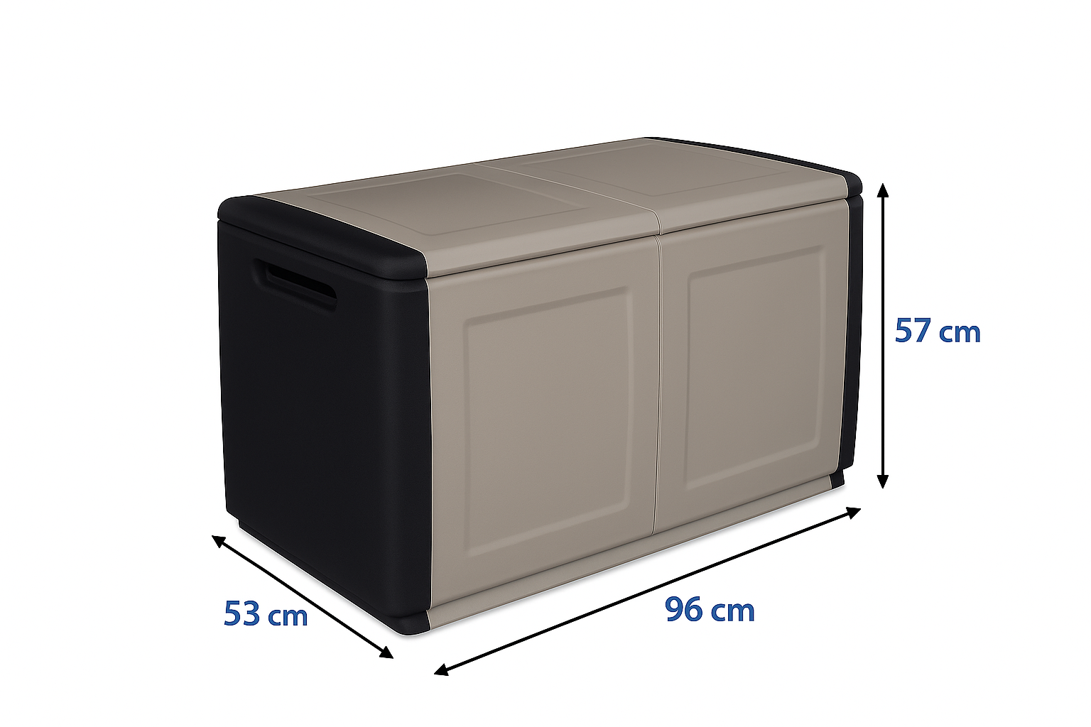 Baúl de Resina para Exterior e Interior