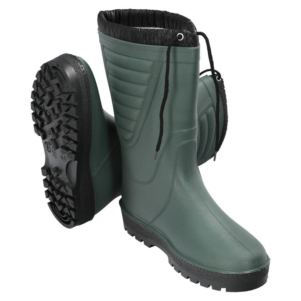 Botas de Goma Altas Verdes de Invierno 80 – Impermeables y Antideslizantes para Trabajo