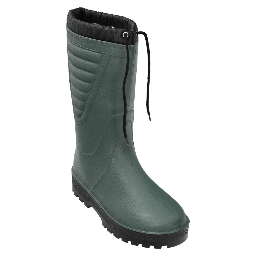 Botas de Goma Altas Verdes de Invierno 80 – Impermeables y Antideslizantes para Trabajo