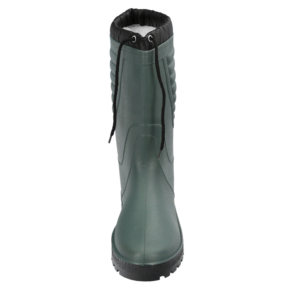 Botas de Goma Altas Verdes de Invierno 80 – Impermeables y Antideslizantes para Trabajo