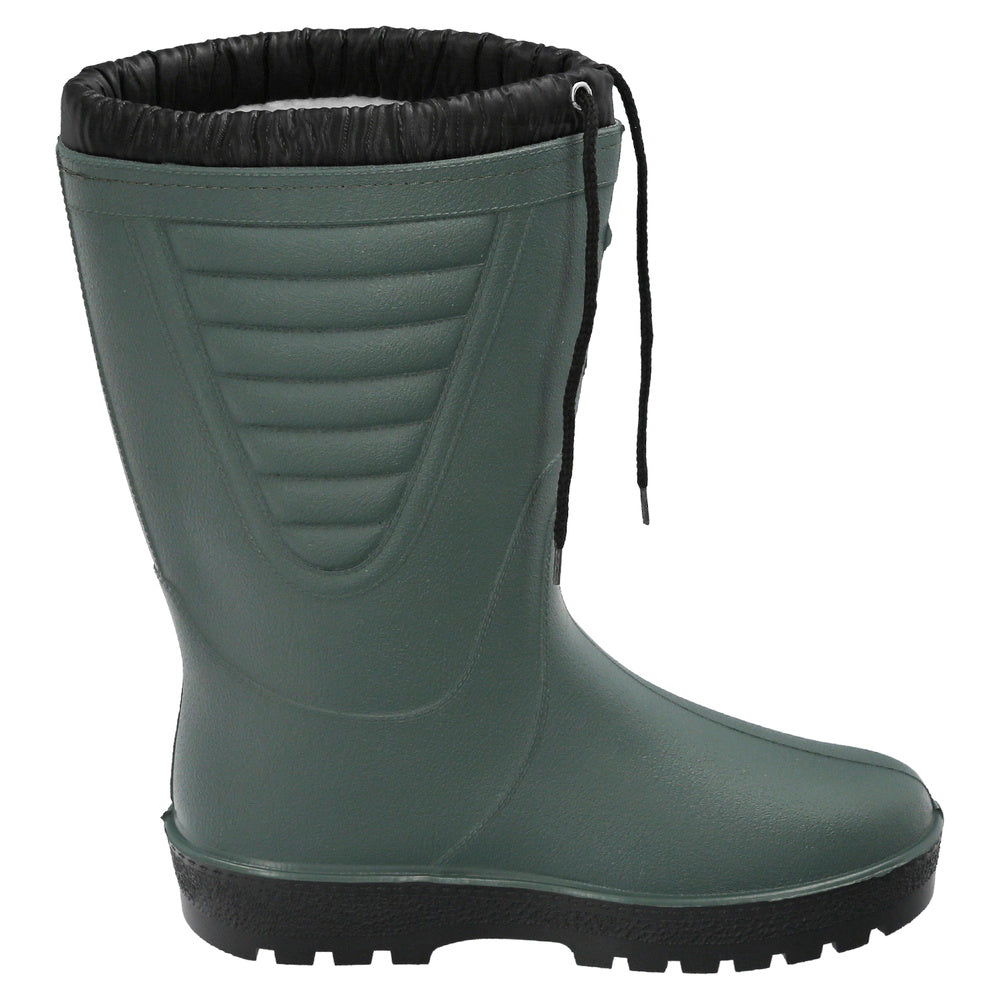 Botas de Goma Altas Verdes de Invierno 80 – Impermeables y Antideslizantes para Trabajo