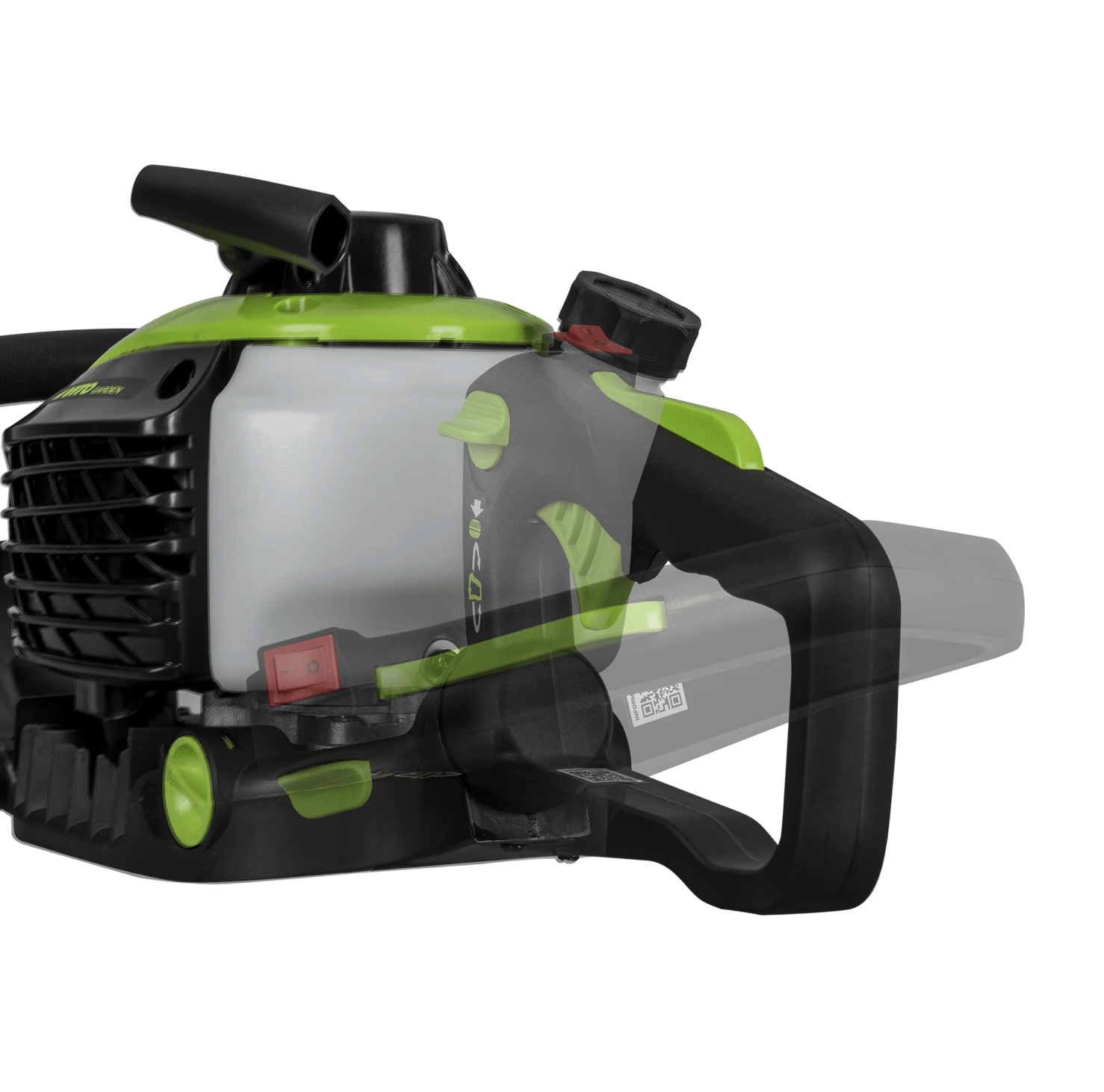 Cortasetos a Gasolina 25 cc – Cuchilla 55 cm, Mango Giratorio 90°