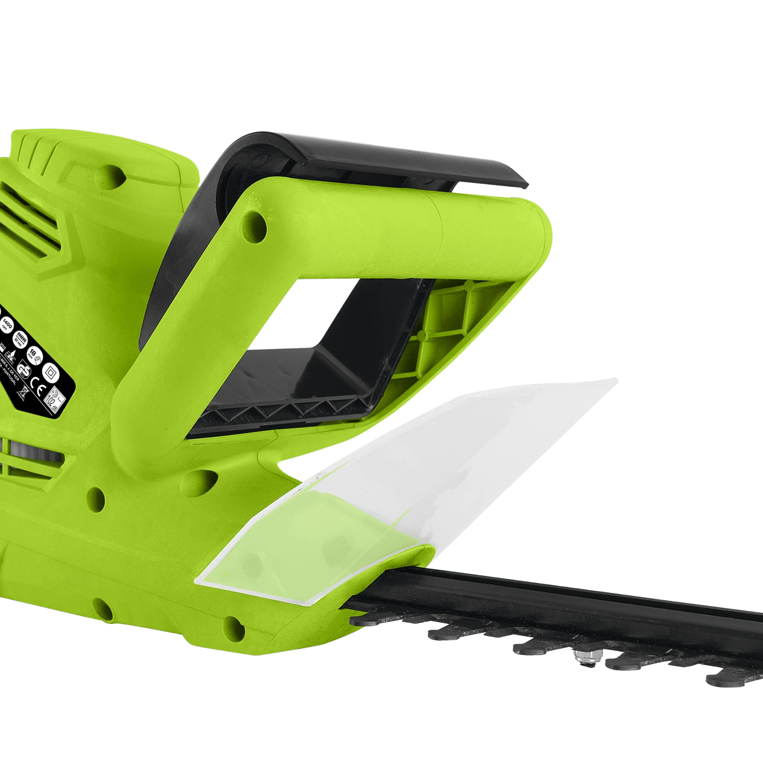 Cortasetos Eléctrico 550W – Cuchilla 510 mm, Corte 18 mm, Ligero y Seguro