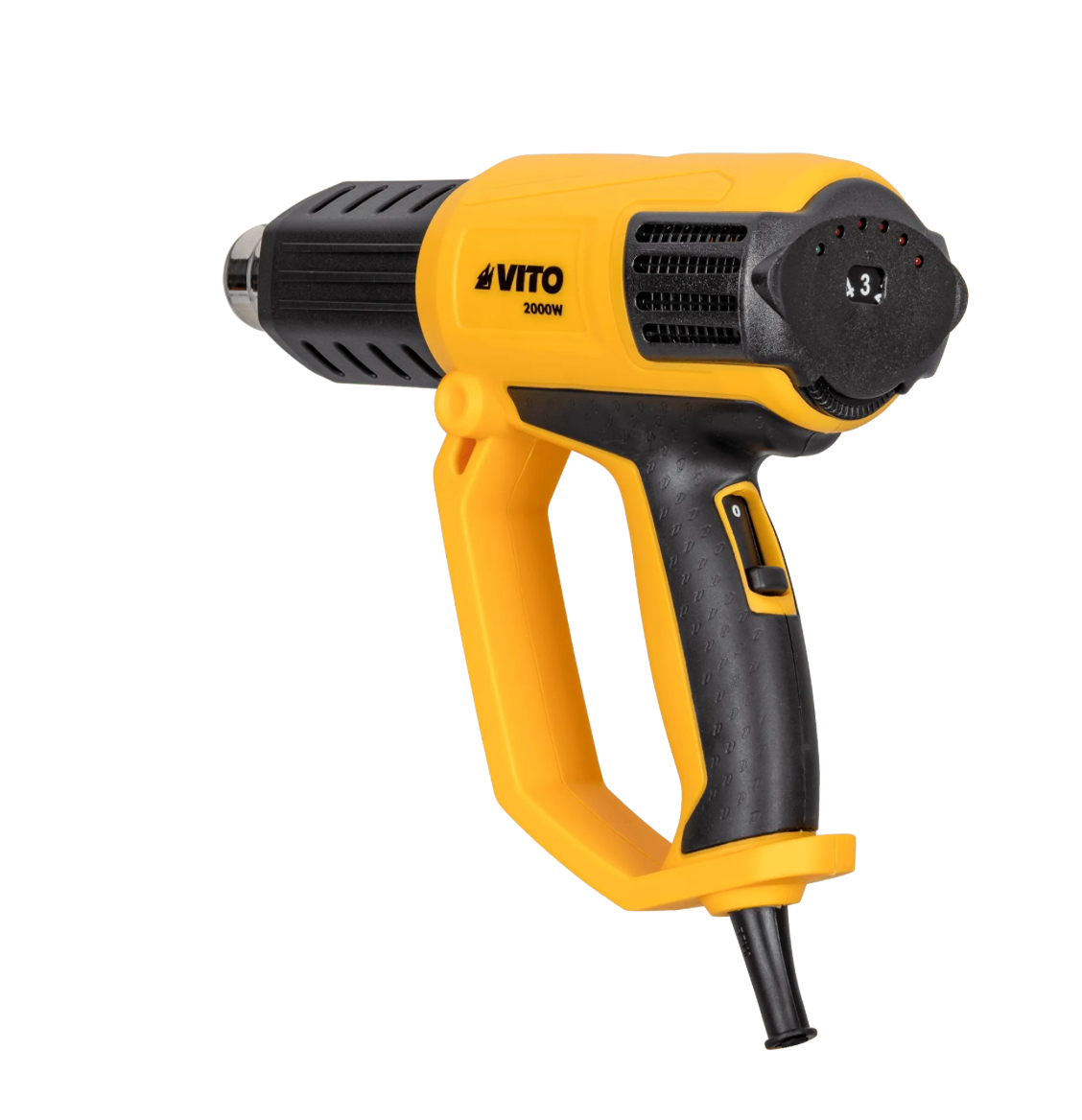 Pistola de Aire Caliente Regulable 2000W con Maletín y Accesorios | 3 Velocidades 50°–600°C