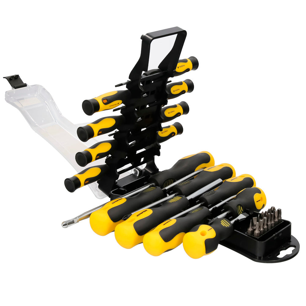 Juego de Destornilladores y Puntas 30 Piezas con Soporte | Precisión y Versatilidad