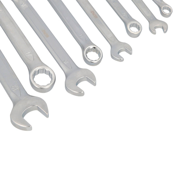 Juego de Llaves Combinadas Wolfpack 8 Piezas | Kit Compacto para Taller y Bricolaje