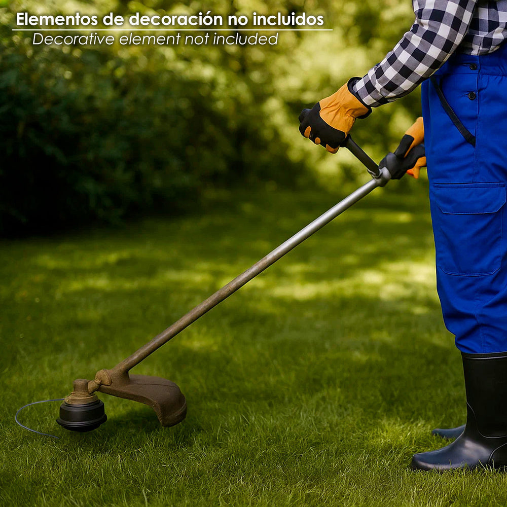 Cabezal Desbrozadora Universal | Carga Exterior + 3 Adaptadores