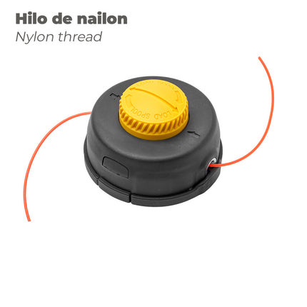 Cabezal Desbrozadora Universal | Carga Exterior + 3 Adaptadores