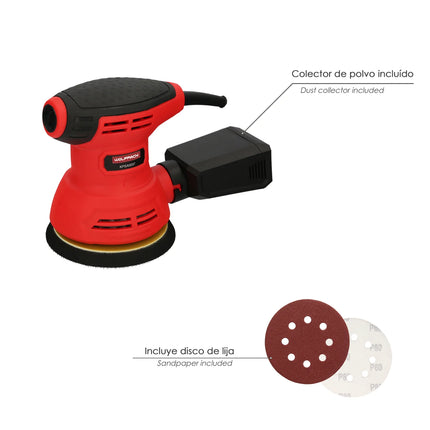Lijadora Orbital 240W | Wolfpack