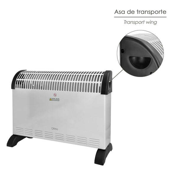 Termoconvector de Suelo 2000 W - 3 Potencias