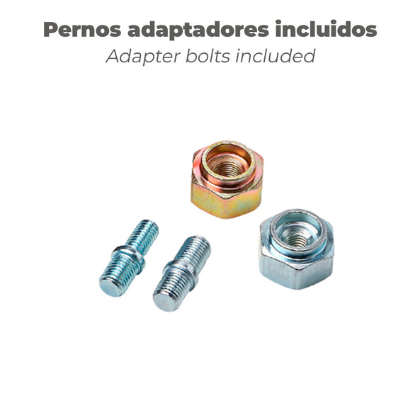 Cabezal Desbrozadora Universal | Carga Exterior + 3 Adaptadores