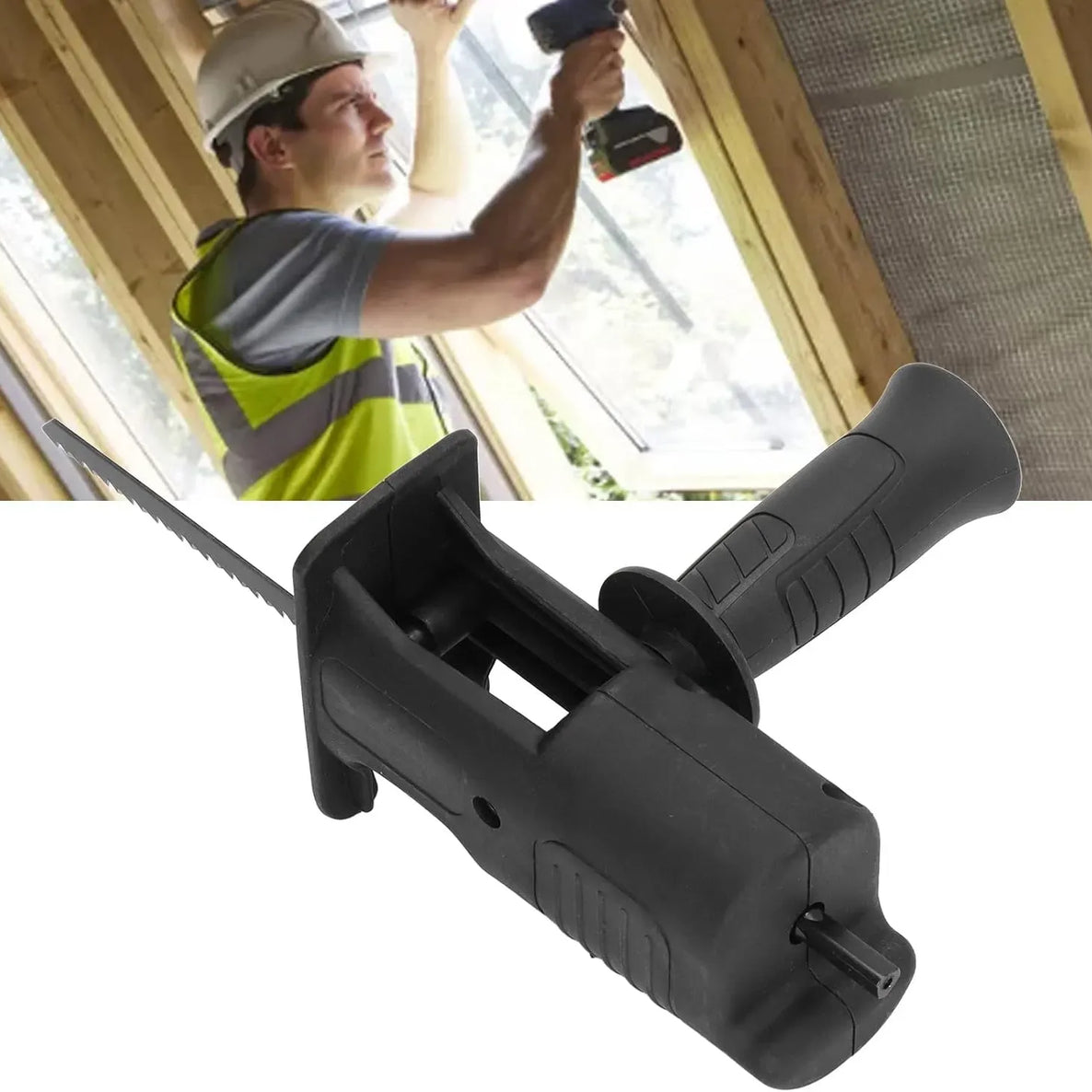 Adaptador de Sierra Eléctrica Tico Tico Sabre para Taladro – Herramientas de Adaptador de Taladro Eléctrico KNakasaki