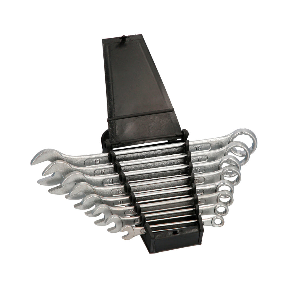 Juego de Llaves Combinadas Wolfpack 8 Piezas | Kit Compacto para Taller y Bricolaje