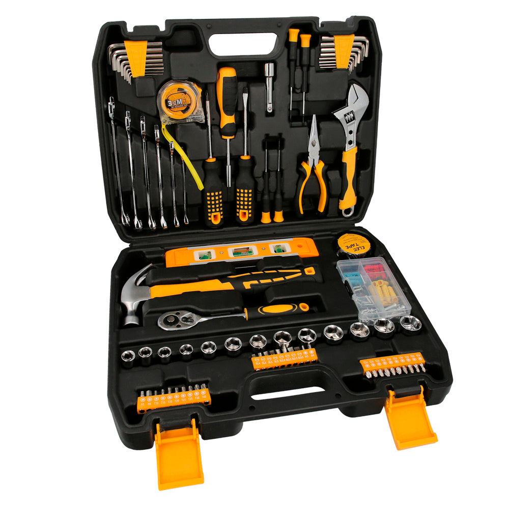Juego de Herramientas con Maletín · Acero Cromo Vanadio | Kit Completo para Bricolaje y Mecánica