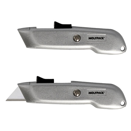 Cutter Autorretráctil con Hoja SK5 de Seguridad