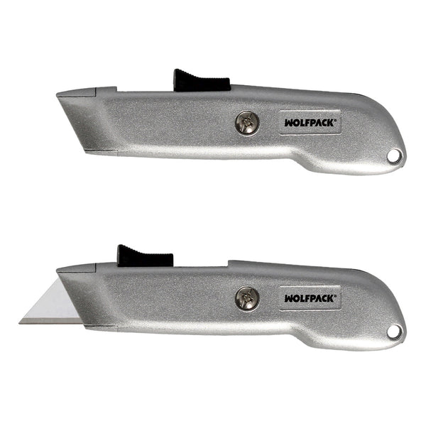 Cutter Autorretráctil con Hoja SK5 de Seguridad