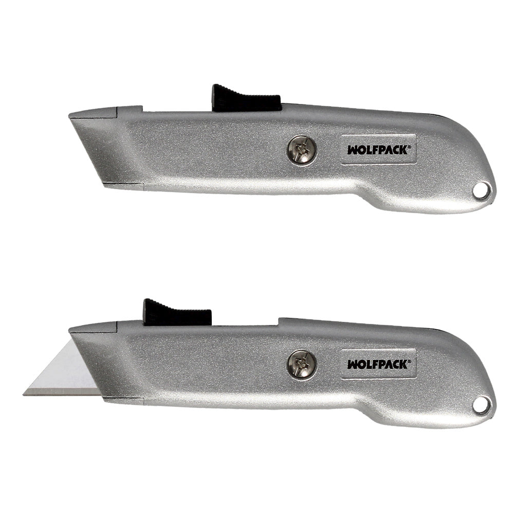 Cutter Autorretráctil con Hoja SK5 de Seguridad