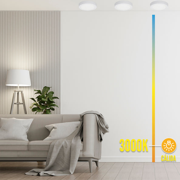 Lámpara de Superficie LED 20 W – 1800 lm – 3000K