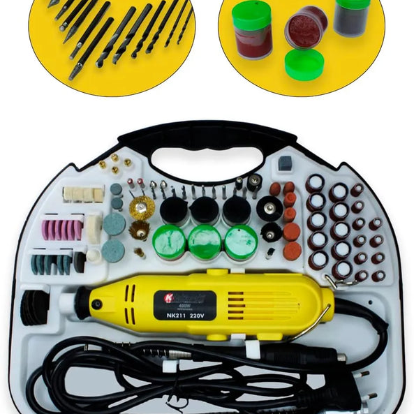 Mini Amoladora Eléctrica 212PCS