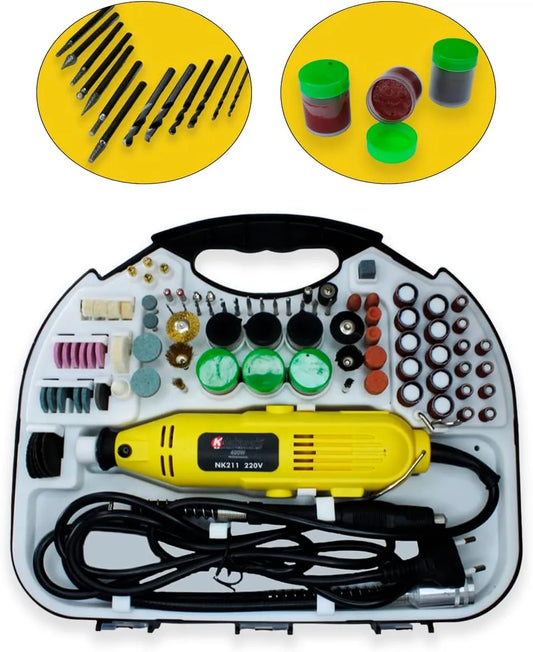 Mini Amoladora Eléctrica 212PCS | Knakasaki