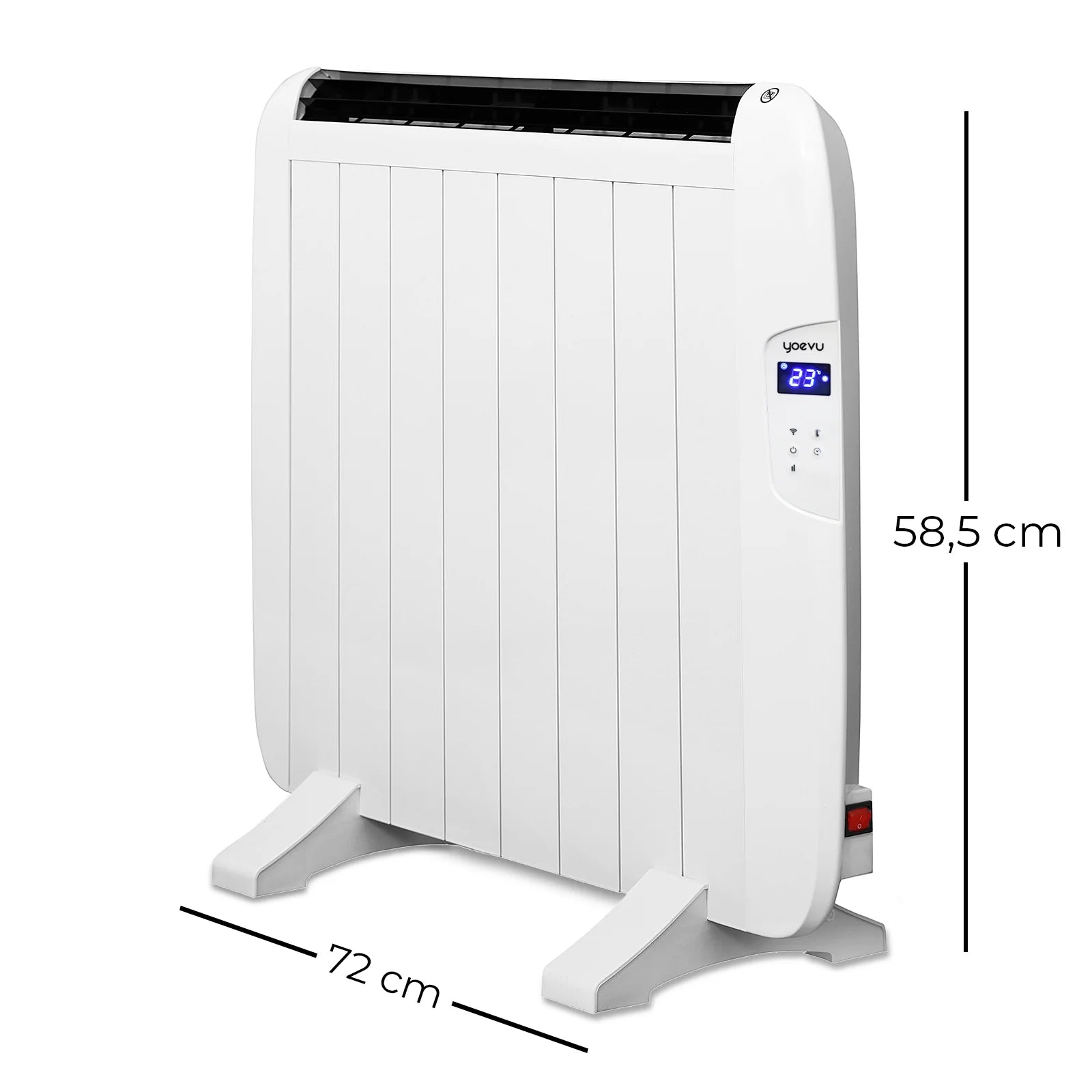 Emisor Térmico de Aluminio 1200 W – Compatible con Alexa