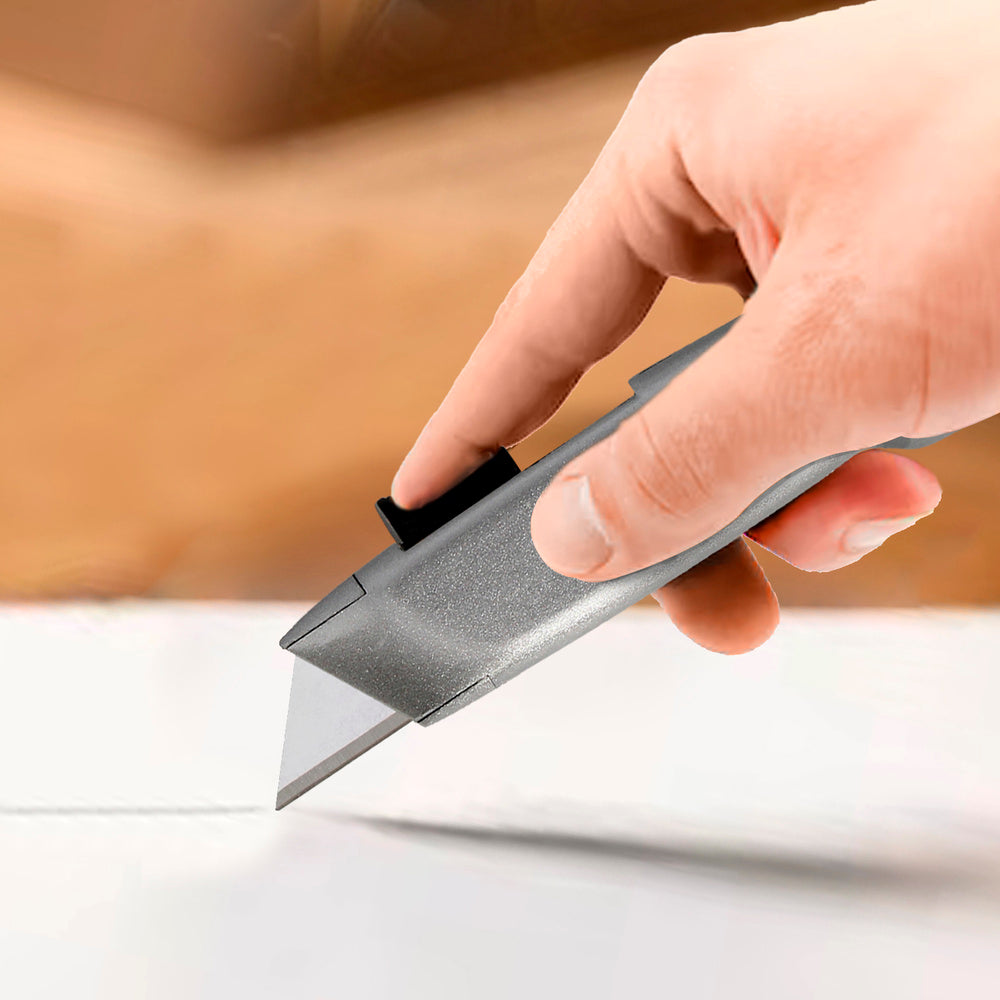 Cutter Autorretráctil con Hoja SK5 de Seguridad