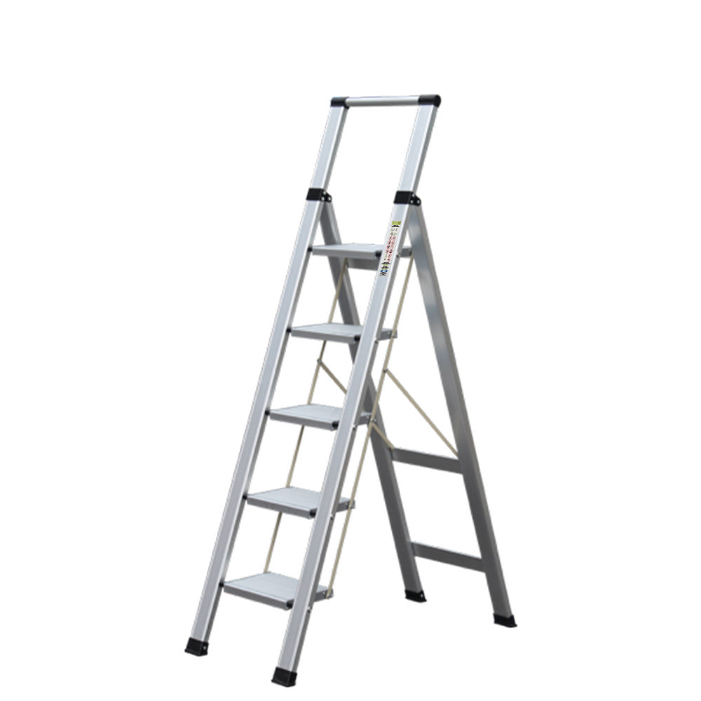 Escalera Plana de Aluminio 5 Peldaños