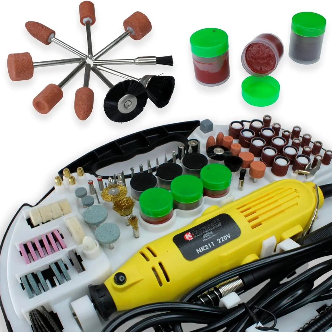 Mini Amoladora Eléctrica 212PCS