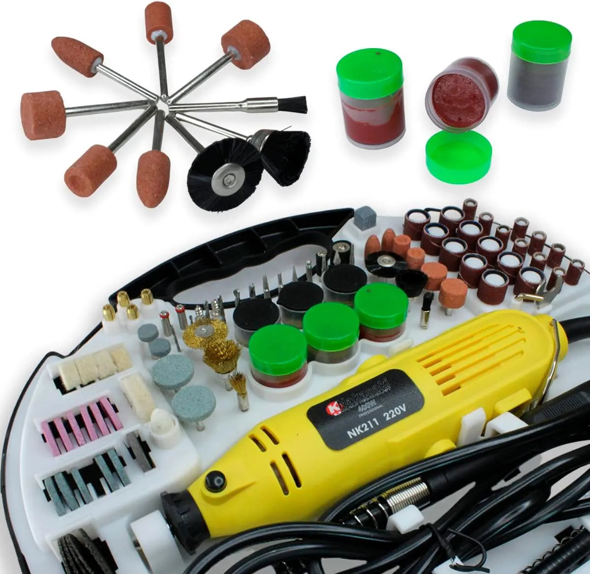 Mini Amoladora Eléctrica 212PCS