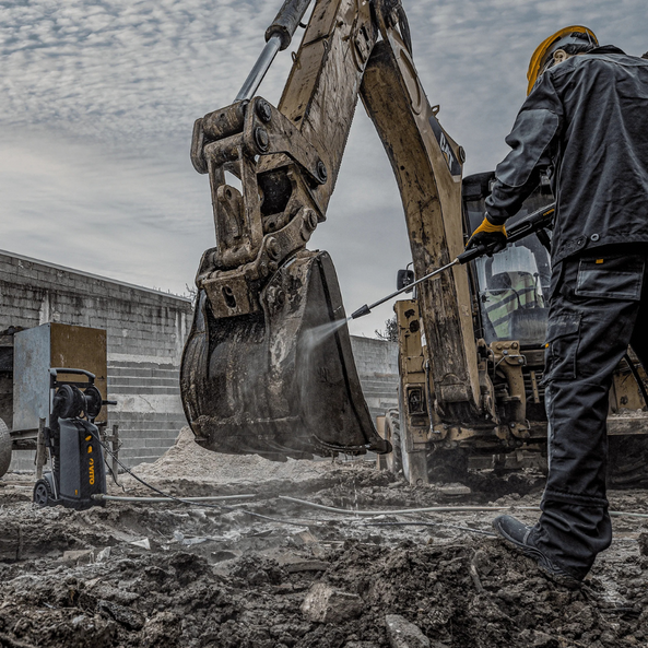 Hidrolimpiadora de Alta Presión 180 Bar, Motor de Inducción 3000W